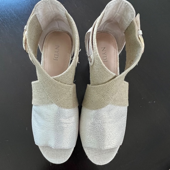 NYDJ Charisma Wedge Espadrilles Women's size 8 - Picture 13 of 16